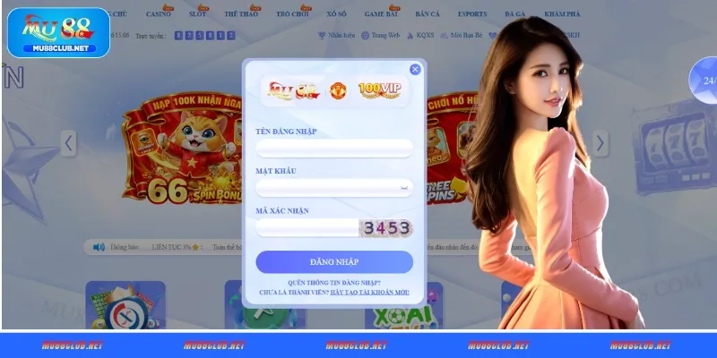 Quy trình đăng nhập MU88 gồm 3 bước