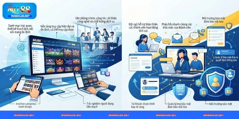 Tầm nhìn và sứ mệnh phát triển của MU88