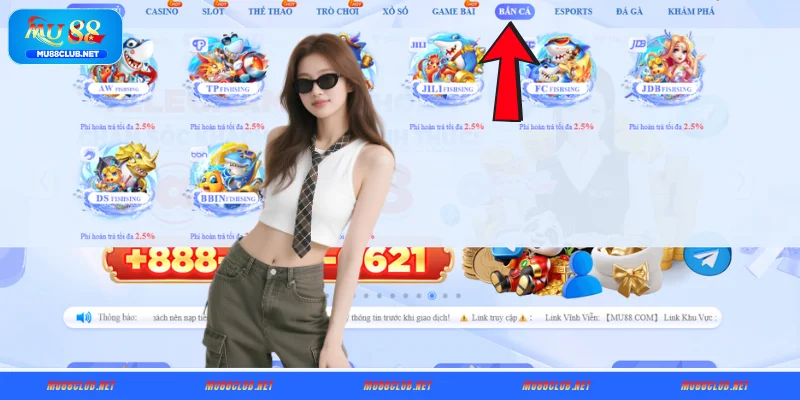 Vài nét về sảnh bắn cá MU88